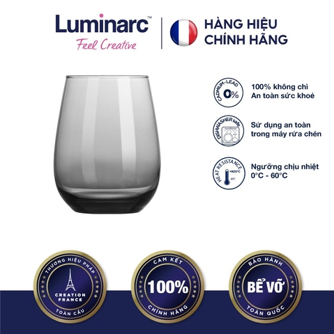 Ly Cao TT Luminarc Maine Grey 370Ml