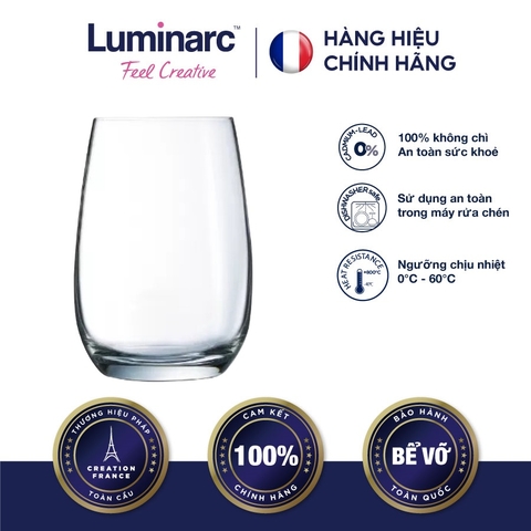 Ly Cao TT Luminarc Mineral 370Ml