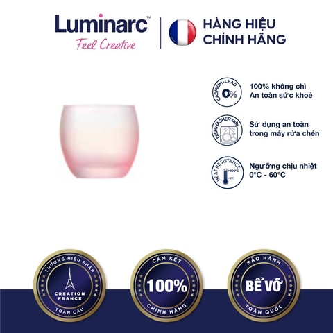 Ly Thấp TT Luminarc Salto Frost Pink 320ML