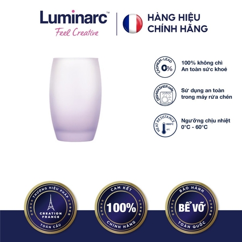 Ly Cao TT Luminarc Salto Frost Purple 350ml