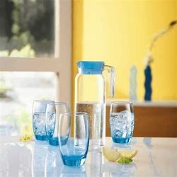 Bộ Bình Ly TT Luminarc Rotterdam Blue 7pcs