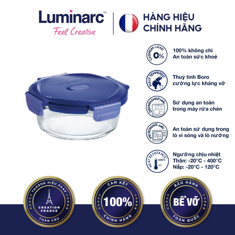 Hộp TT Luminarc Putina Tròn 1000ml