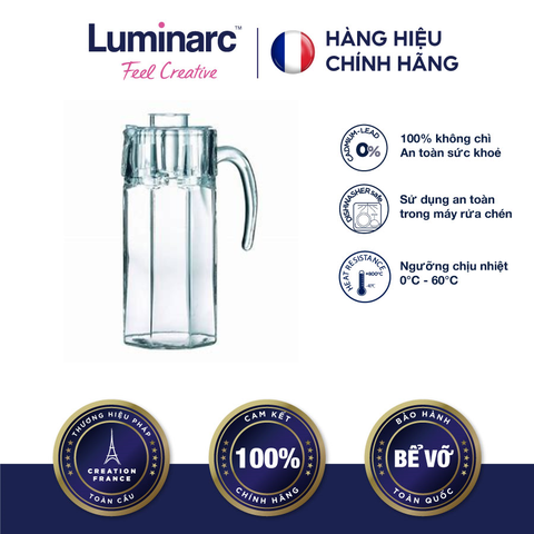 Bình Nước TT Luminarc Octime 1.6L