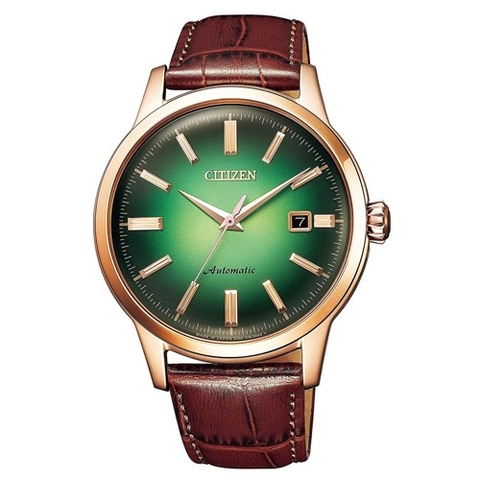 CITIZEN 41mm Nam NK0002-14W Automatic Leather Men’s Watch