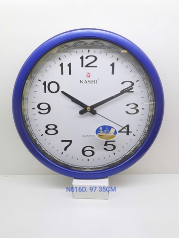 Đồng Hồ Treo Tường HM321-BL Vành Xanh