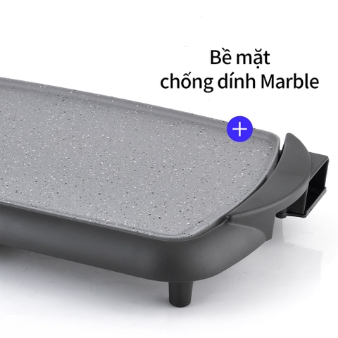 Bếp nướng điện LocknLock EJG262BLK mặt bếp rộng, nướng nhanh, chín đều