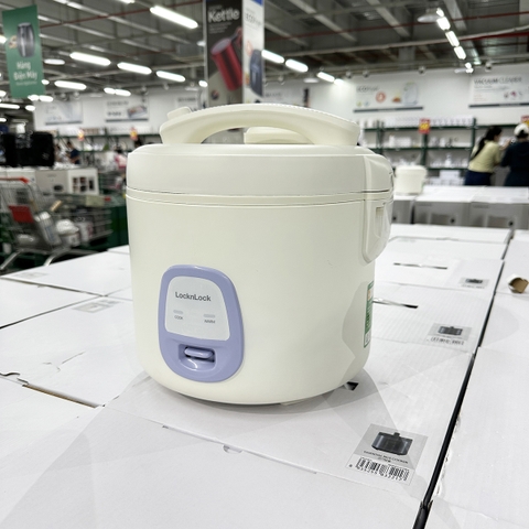 Nồi cơm điện LocknLock 700W, 1.8L Màu ngà EJR462IVY