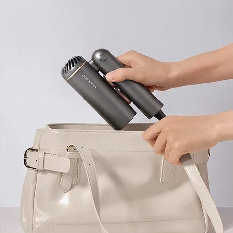 Máy sấy và tạo kiểu tóc gấp gọn LocknLock Foldable Hair Styling Dryer ENA626GRY