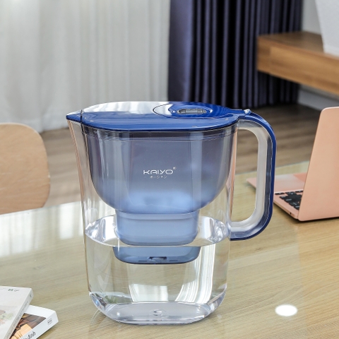 Bình lọc nước đa năng Kaiyo dung tích 4.2L loại bỏ 99% tạm chất, kim loại nặng