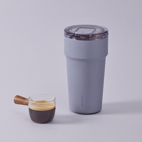 Ly giữ nhiệt LocknLock Metro Cafe Top Handle inox 304 lòng phủ sứ giữ nguyên hương vị đồ uống LHC4416 710ml