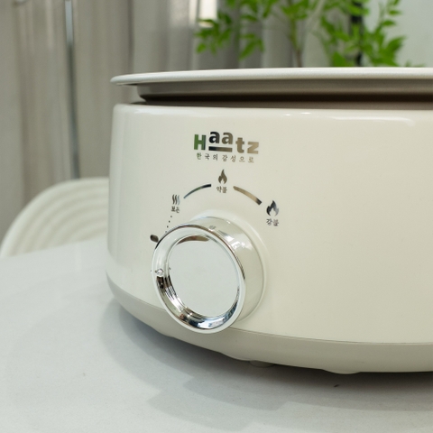 Nồi lẩu điện Haatz lòng phủ ceramic an toàn có thể tháo rời 5 lít