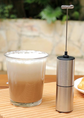 Máy tạo bọt kem sữa, đánh cà phê lên bọt, đánh trứng cầm tay KAIYO tốc độ quay 10.000 vòng/phút tạo bọt mịn với vài giây