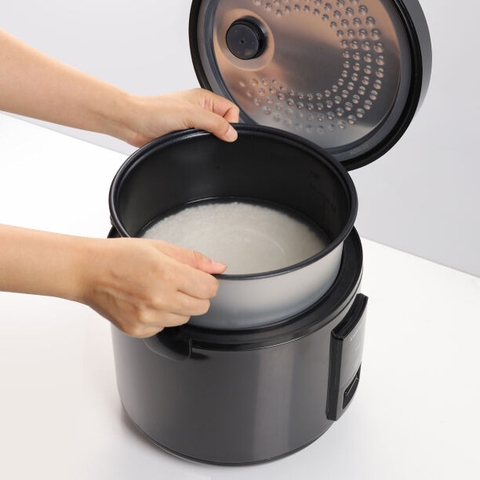 Nồi cơm điện LocknLock Daily Rice Cooker EJR472BLK dung tích 1.8L - Màu đen