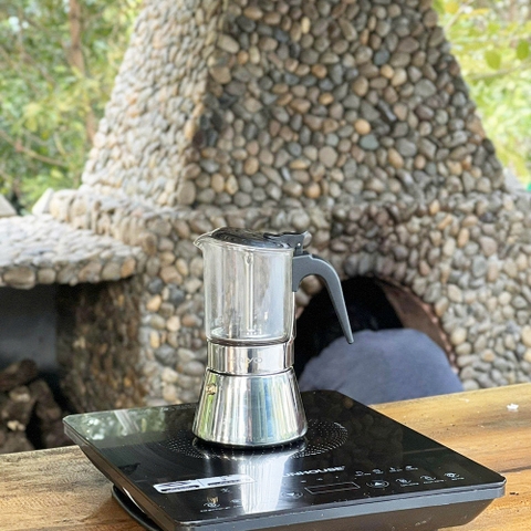 Ấm đun pha cà phê Chính hãng KAIYO MOKA POT