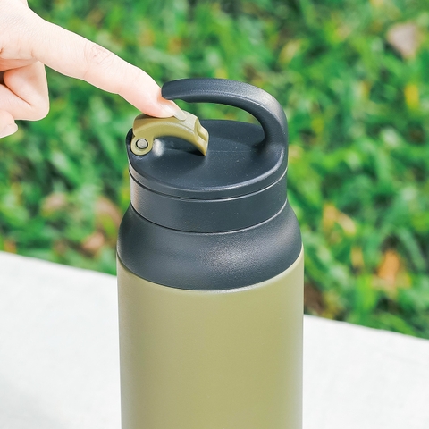 Bình giữ nhiệt chân không inox 304 có lưới lọc trà Kaiyo dung tích 800ml