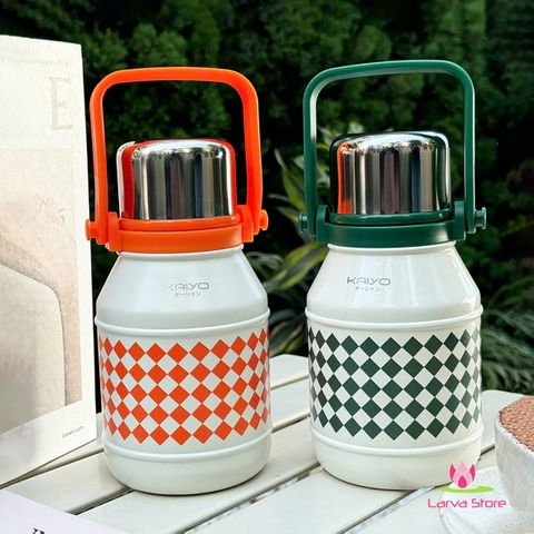 Phích Giữ Nhiệt 2 Lớp Inox 304 Kaiyo 800ml