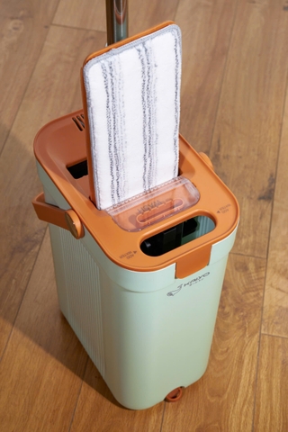 Set 2 bông lau thay thế của bộ lau nhà chữ nhật tách nước bẩn Kaiyo