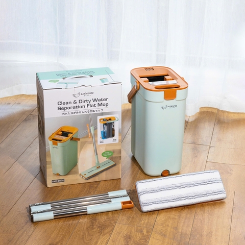 Cây lau nhà chữ nhật tách nước bẩn thông minh Kaiyo