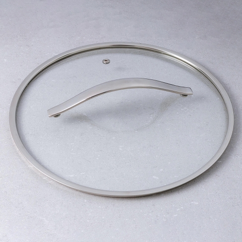 Chảo 2 tay - Nồi lẩu inox 18/10 chống dính hoa văn nổi KAIYO Quantinium Silver Crown 24cm - 28cm