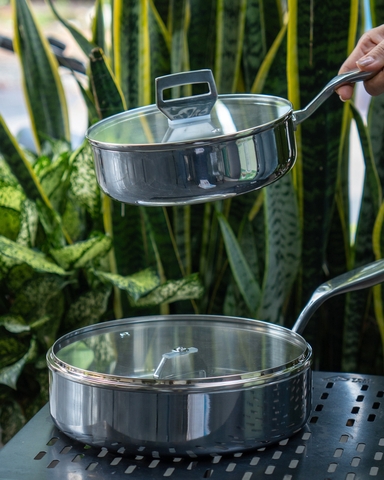 Chảo inox 316 HAATZ đúc liền khối thành đứng