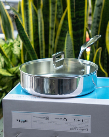 Chảo inox 316 HAATZ đúc liền khối thành đứng