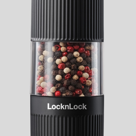 Máy xay muối & tiêu 1 chạm LocknLock One Touch Salt & Pepper Grinder CKO118
