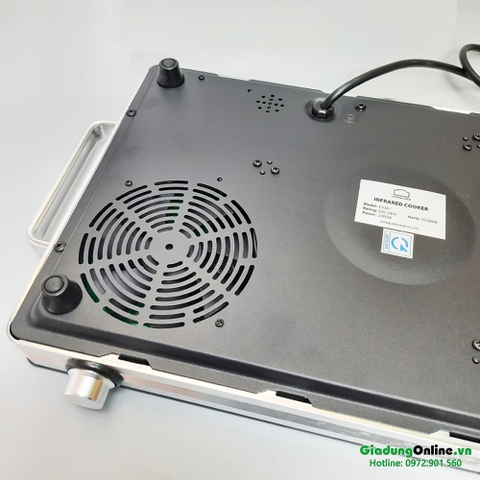 Bếp Hồng Ngoại Cảm Ứng Lock&Lock EJI341 2000W