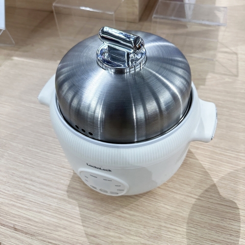 Nồi điện đa năng LocknLock Digital Multipot EJP186IVY kèm xừng hấp inox 304
