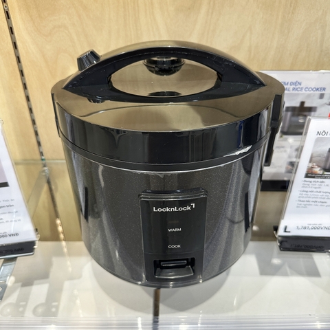 Nồi cơm điện LocknLock Daily Rice Cooker EJR472BLK dung tích 1.8L - Màu đen
