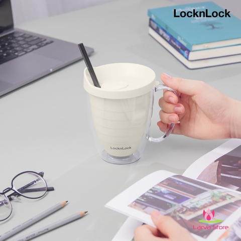 Ly Nhựa 2 lớp LocknLock Cold Cup HAP524 600ml | HAP528 720ml