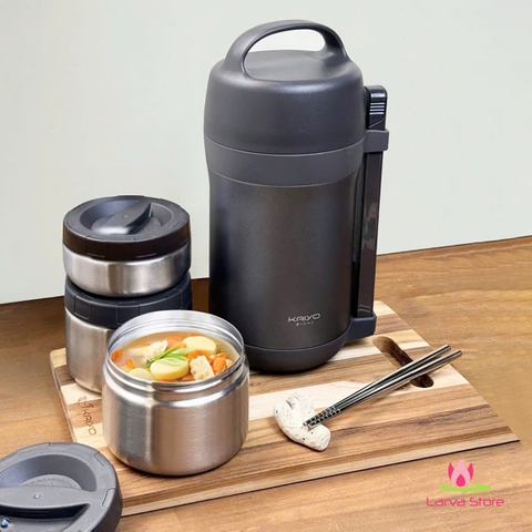 bo hop com giu nhiet Kaiyo 1600ml