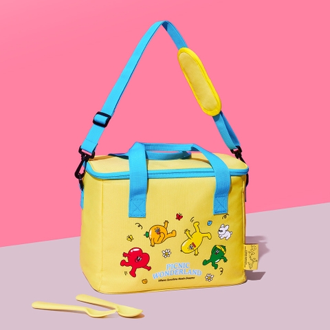 Túi giữ lạnh LocknLock dung tích lớn 13 lít Balloon Friends HWB557YEL_BF