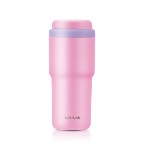 Bình giữ nhiệt Lock&Lock Daily Macaron Tumbler LHC3292 480ml thép không gỉ 316L