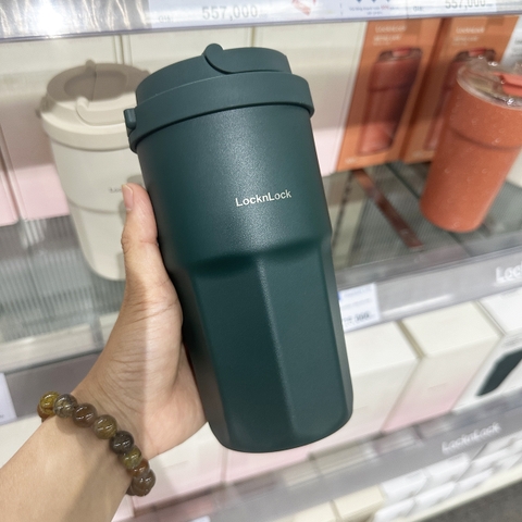 Bình giữ nhiệt LocknLock Vacuum Coffee Tumbler 460ml 2 inox 316L LHC3329