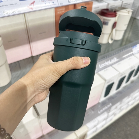 Bình giữ nhiệt LocknLock Vacuum Coffee Tumbler 460ml 2 inox 316L LHC3329