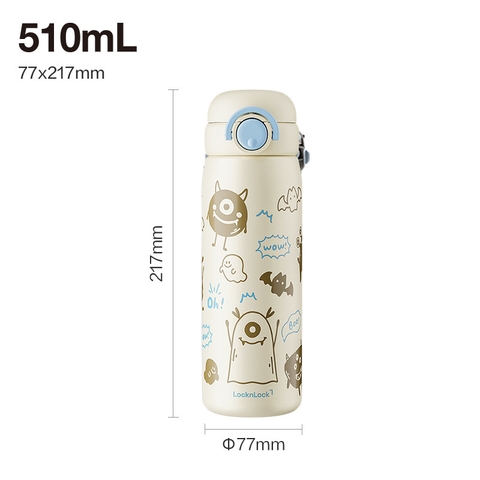 Bình giữ nhiệt LocknLock School Fit Luminous 380ml inox 316- LHC3387 / 510ml - LHC3388