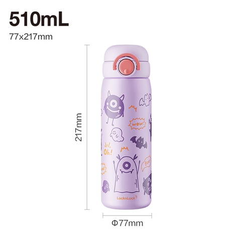 Bình giữ nhiệt LocknLock School Fit Luminous 380ml inox 316- LHC3387 / 510ml - LHC3388