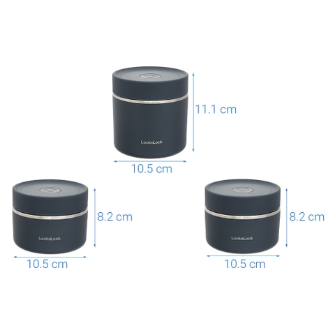 Bộ hộp cơm giữ nhiệt LocknLock LHC8052S02N