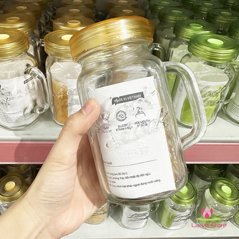 Ly Thủy Tinh Lock&Lock Glass Jar 630ml LLG002