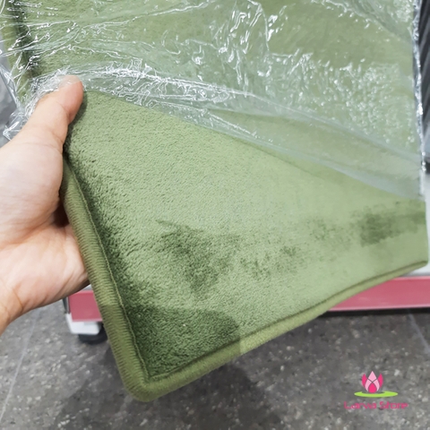 Thảm chùi chân Lock&Lock Memory Foam MAT513GRN (70x46cm) xanh lá