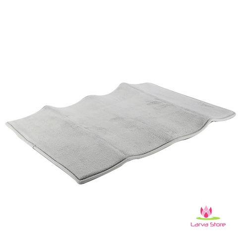 Thảm chùi chân Lock&Lock Memory Foam MAT513 GRY (70x46cm) xám