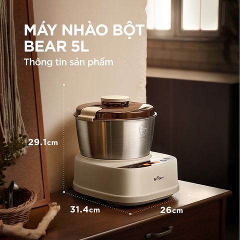 Máy trộn bột Bear 5L SM-5H50Z68