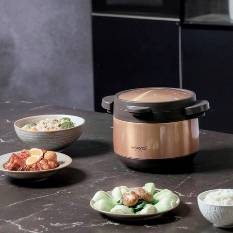 Nồi ủ chín thực phẩm Kaiyo 2 tay cầm Kitchen Mate