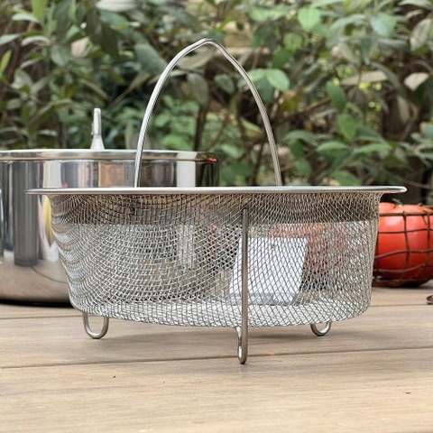 Xửng hấp có quai Kaiyo inox 304 miệng 20cm