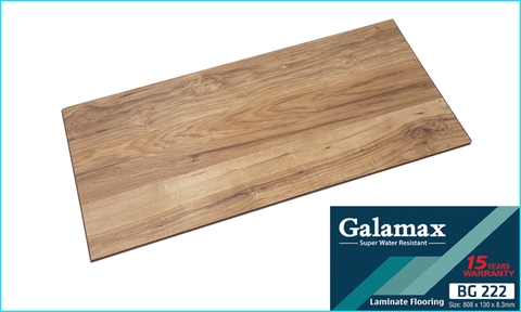 Sàn gỗ Galamax bản nhỏ 8mm BG222 mau be