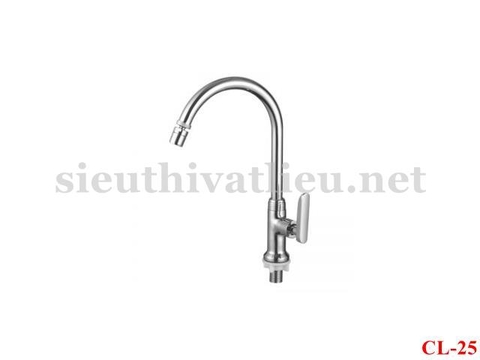 Vòi Chậu Rửa Lạnh Sanji CL-25