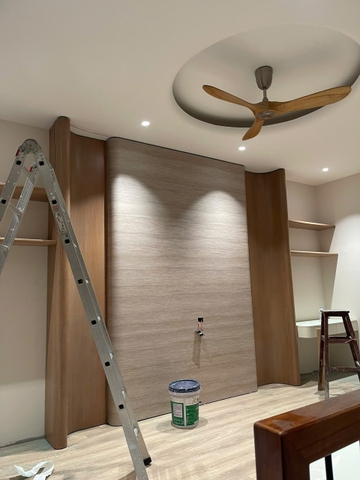 Film nội thất vân đá travertine Bodaq NS806