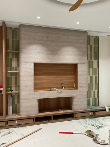Film nội thất vân đá travertine Bodaq NS806