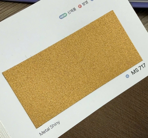 Film nội thất Infeel MS717 vân kim loại vàng cát