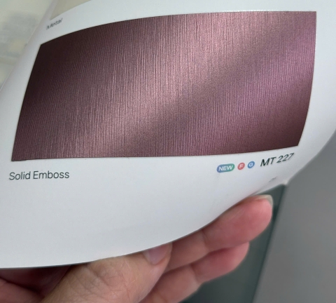 Film nội thất Infeel MT227 vân kim loại hồng tím